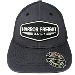 Harbor Freight Tools Trucker Hat Gray One Size Special Edition Mesh Snapback
